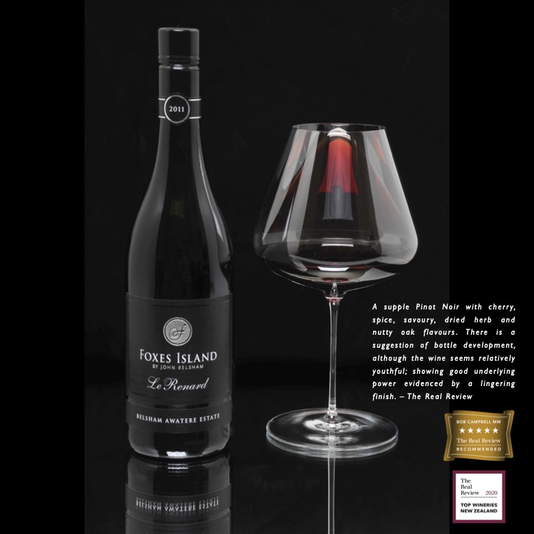 Foxes Island Icon Le Renard Pinot Noir by John Belsham