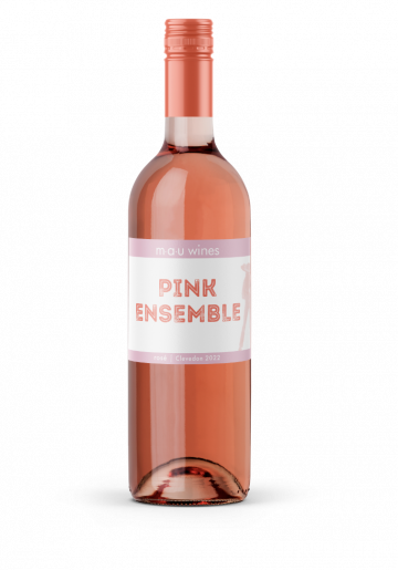 m.a.u wines Pink Ensemble Rosé 2022 750ml