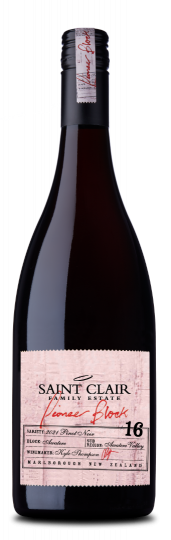 Saint Clair Family Estate Pioneer Block 16 Awatere Pinot Noir 2021 750ml