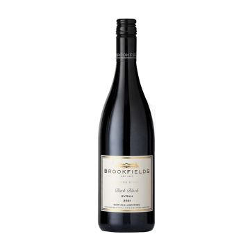 Brookfields Back Block Syrah 2021 750ml