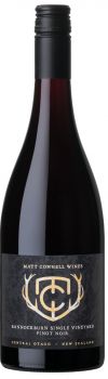 Matt Connell Wines Bannockburn Single Vineyard Pinot Noir 2022