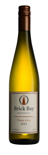 Brick Bay Pinot Gris 2021 750ml