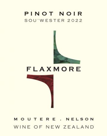 Flaxmore Moutere Sou'Wester Pinot Noir 2022 750ml