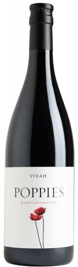 Poppies Martinborough Estate Syrah 2024 750ml