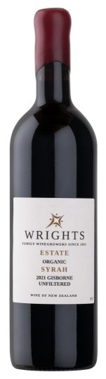 Wrights Unfiltered Limited Winemakers Series Syrah 2021 750ml
