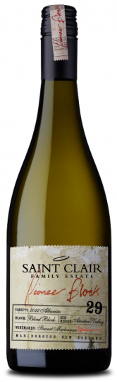 Saint Clair Family Estate Pioneer Block 29 Blind Block Albarino 2022 750ml