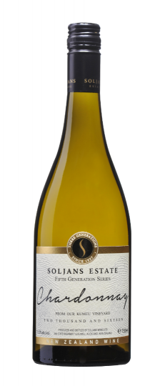 Soljans Estate Winery Fifth Generation Series Chardonnay 2019 750ml