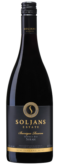 Soljans Estate Winery Barrique Reserve Syrah 2020 750ml