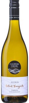 Coopers Creek Select Vineyards Allison Marsanne 2015