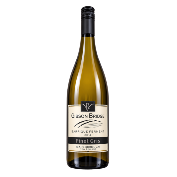 Gibson Bridge Barrique Ferment Pinot Gris 2014 750ml