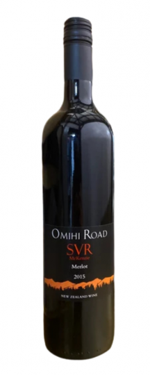 Torlesse Wines Omihi Road SVR McKenzie Merlot 2015 750ml
