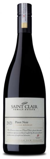 Saint Clair Family Estate Omaka Reserve Pinot Noir 2021 750ml