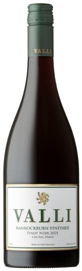 Valli Bannockburn Vineyard Pinot Noir 2021 750ml