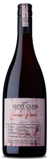 Saint Clair Family Estate Pioneer Block 5 Pinot Noir 2019 750ml