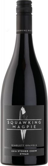 Squawking Magpie Stoned Crow Gimblett Gravels Syrah 2019 750ml