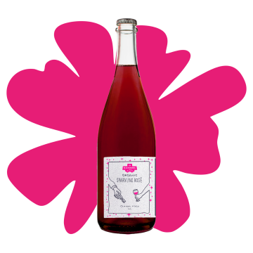 O Naturel Wines Organic Sparkling rosé Pinot Noir NV 750ml