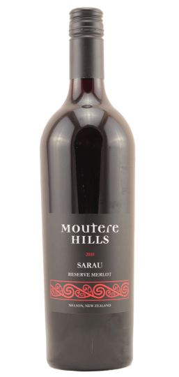 Moutere Hills Sarau Reserve Merlot 2018 750ml