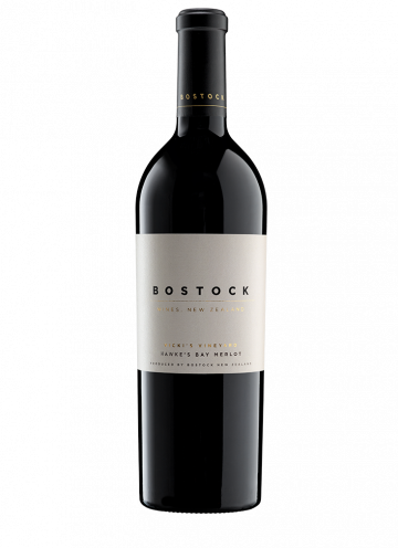 Bostock Wines New Zealand Vicki's Vineyard Merlot 2018 750ml