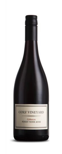 Cox's Vineyard Gibbston Pinot Noir 2016