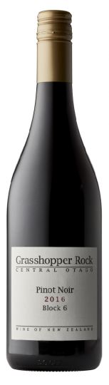 Grasshopper Rock Block 6 Pinot Noir 2016 750ml