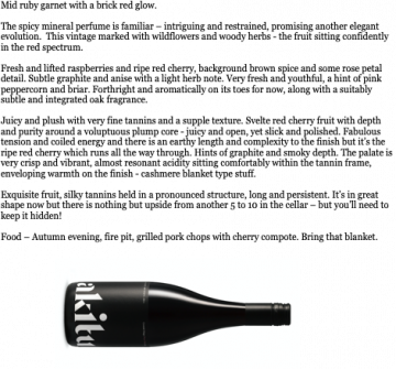 Akitu A1 Pinot Noir 2021 750ml