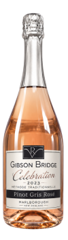 Gibson Bridge Celebration Methode Traditionelle Pinot Gris Rose Sparkling 2023