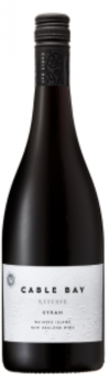 Cable Bay Waiheke Island RESERVE Syrah 2020