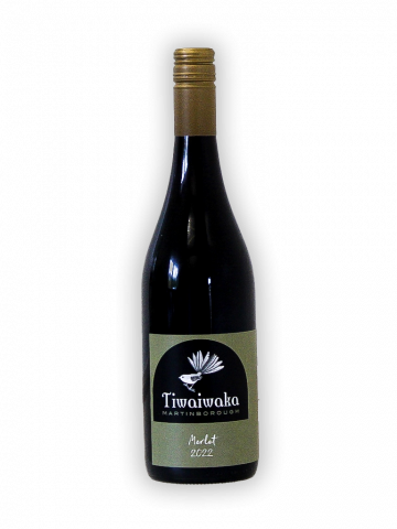 Tiwaiwaka Wines Merlot 2022 750ml