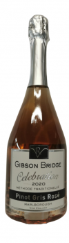 Gibson Bridge Methode Traditionelle Celebration Pinot Gris Rose Corked Sparkling 2020