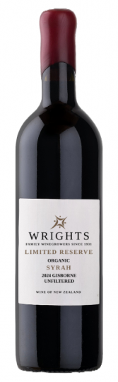 Wrights Unfiltered Limited Winemakers Series Syrah 2024 750ml