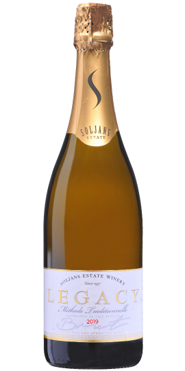 Soljans Estate Winery Legacy Méthode Traditionnelle Sparkling 2019 750ml