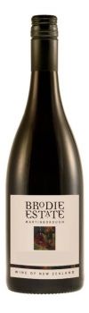 Brodie Estate Reserve Pinot Noir 2009