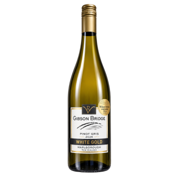 Gibson Bridge WHITE GOLD Pinot Gris 2026 750ml