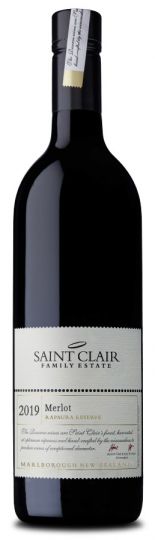 Saint Clair Family Estate Rapaura Reserve Merlot 2019 750ml