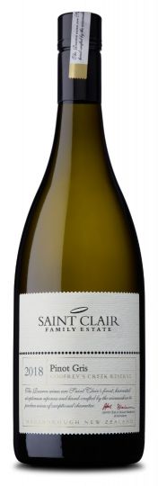 Saint Clair Family Estate Godfrey's Creek Reserve Pinot Gris 2024 750ml