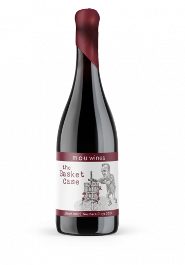 m.a.u wines The Basket Case Pinot Noir 2021 750ml