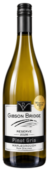 Gibson Bridge Reserve Pinot Gris 2026