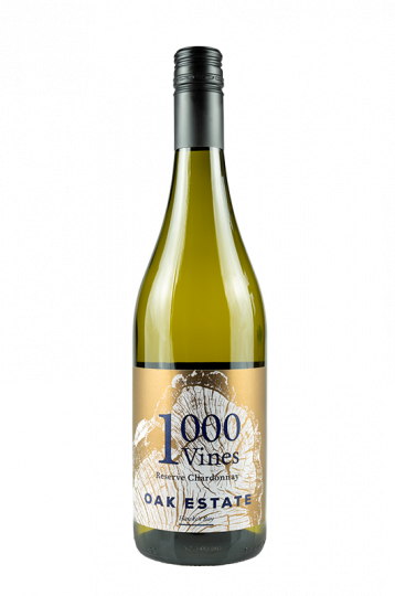Oak Estate 1000 Vines Chardonnay 2020 750ml