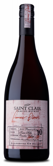 Saint Clair Family Estate Pioneer Block 10 Pinot Noir 2020 750ml