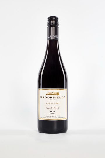 Brookfields Back Block Syrah 2023 750ml