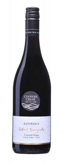 Coopers Creek Select Vineyards Razorback Pinot Noir 2018 750ml