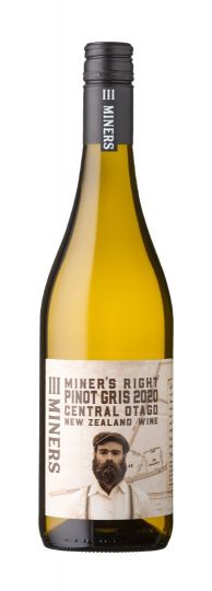Three Miners Vineyard Miner's Right Pinot Gris 2020 750ml