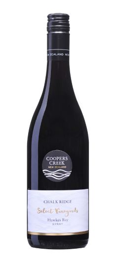 Coopers Creek Select Vineyards Chalk Ridge Syrah 2018 750ml