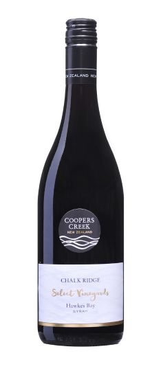 Coopers Creek Select Vineyards Chalk Ridge Syrah 2019 750ml